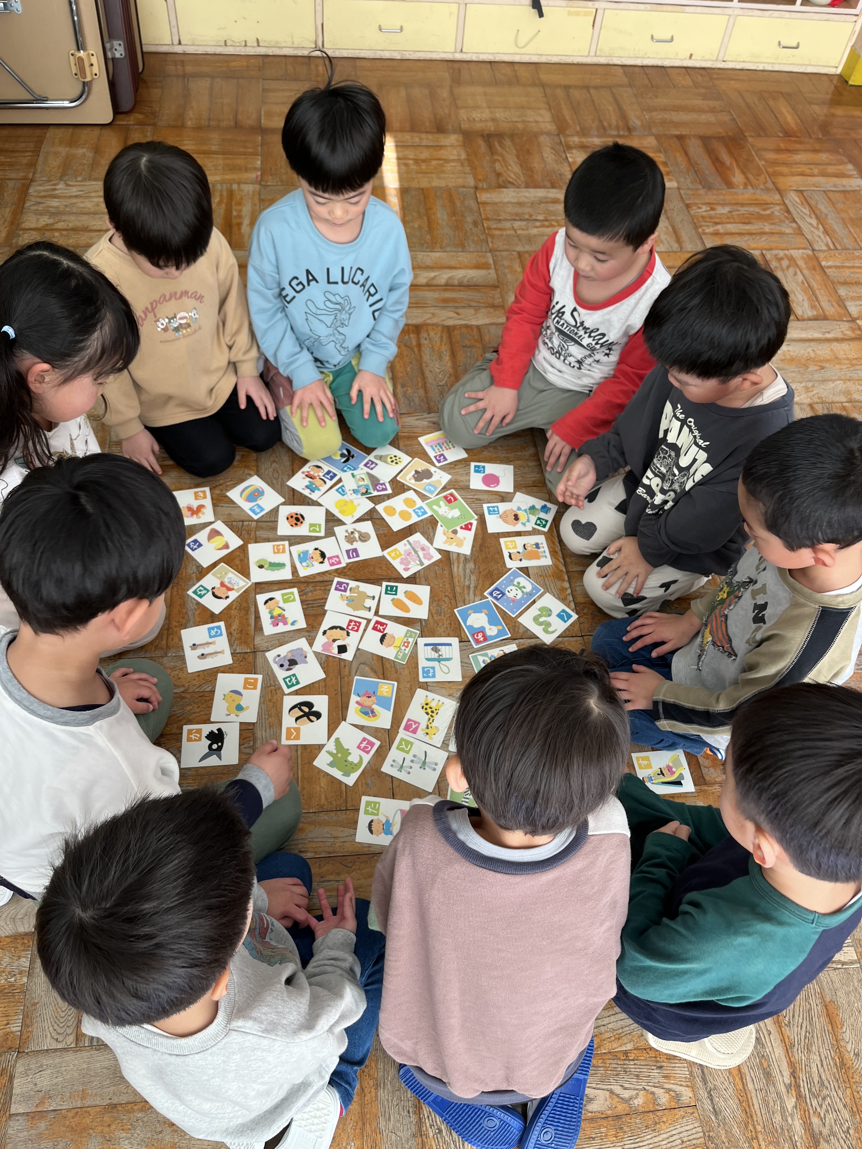 かるたとり、たのしんだよ！